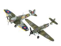 Set aeromodele Messerschmitt Bf109G-10 & Spitfire Mk.V